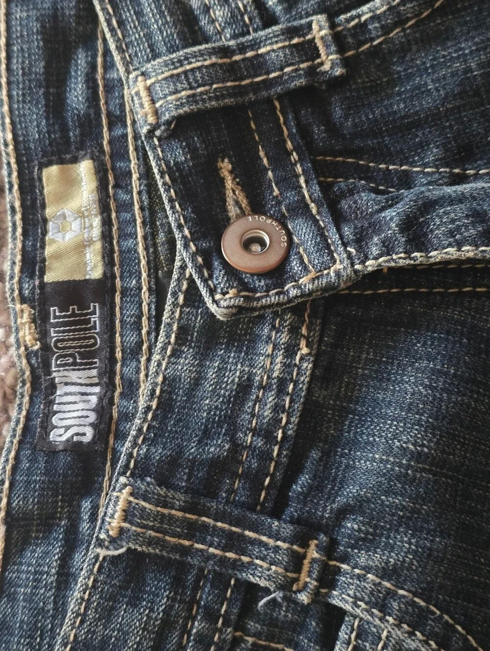 South Pole Blue Faded Jeans